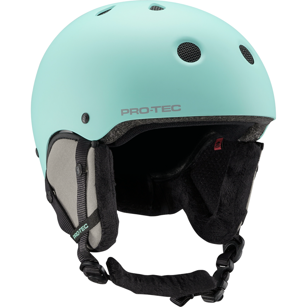 Pro-Tec Classic Certified Snow Helmet for Snowboarding- Matte Glacier L