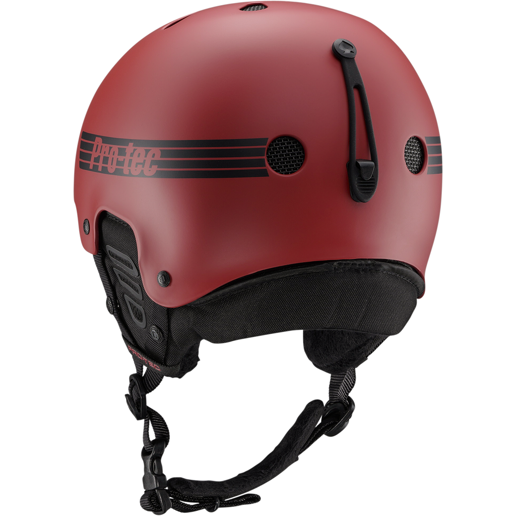 Old School Snow w/MIPS - Matte Red | Pro-Tec Helmets Old School Snow w/MIPS - Matte Red | Pro-Tec Helmets
