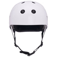 OLD SCHOOL LOW PRO ASIA FIT HELMET - GLOSS WHITE (CERTIFIED)