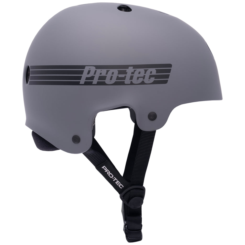 OLD SCHOOL LOW PRO ASIA FIT HELMET MATTE GREY (CERTIFIED) Pro