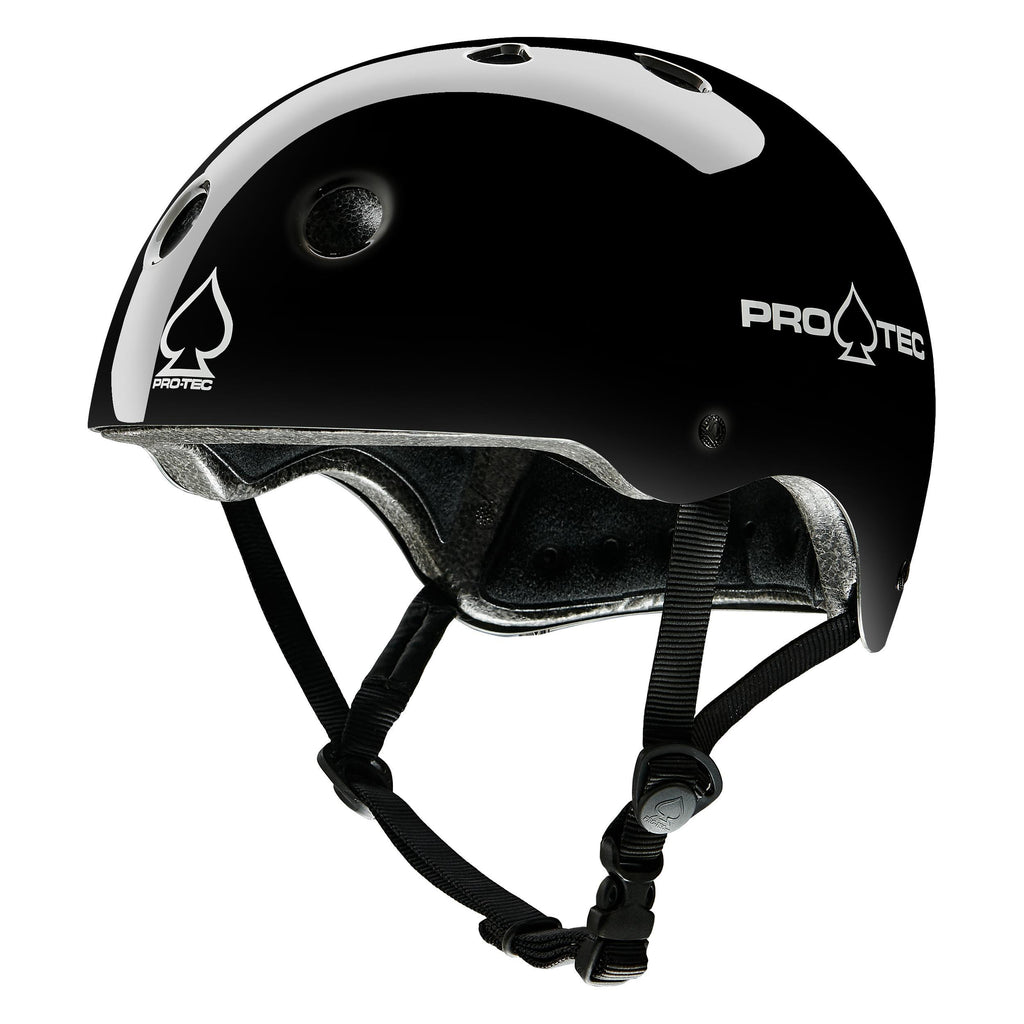 anti bite bike helmet Classic Bike Helmet - Gloss Black (Certified)
