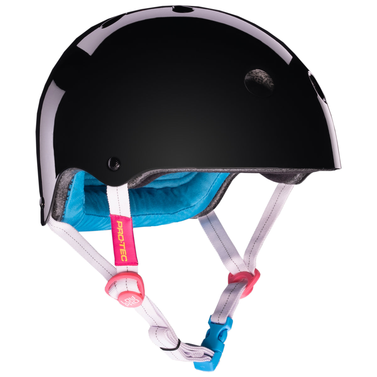 LOW PRO Certified Helmet - SANTA CRUZ SIGNATURE EDITION - GLOSS BLACK