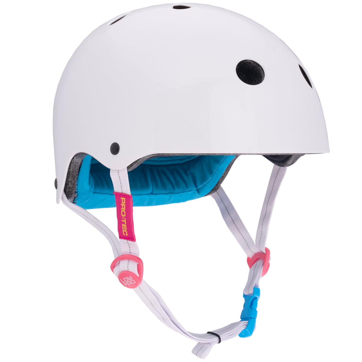 LOW PRO Certified Helmet - SANTA CRUZ SIGNATURE EDITION - GLOSS WHITE
