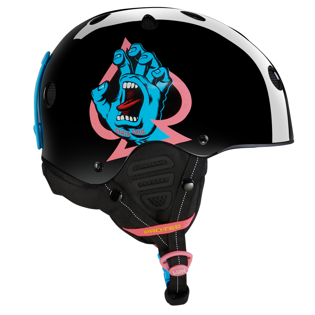 LOW PRO Snow Certified Helmet - Santa Cruz Signature Edition