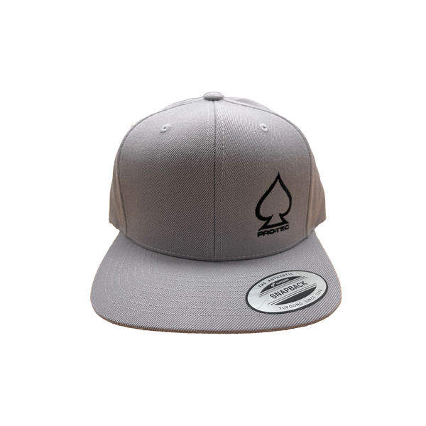 Pro-Tec Stacked Flat Cap - Silver