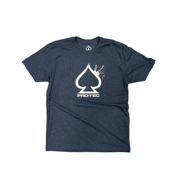Pro-Tec Spade Splatter Tee - Midnight Navy