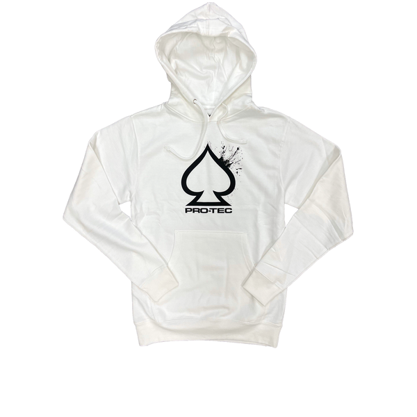 Pro-Tec Spade Splatter Hoodie - White