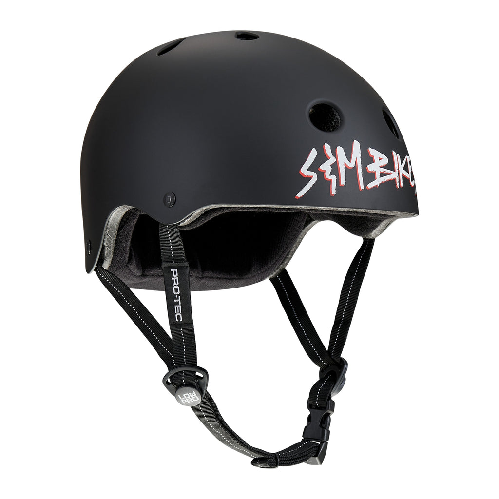 LOW PRO Certified Helmet - S&M Sharpie Signature Edition - Matte Black