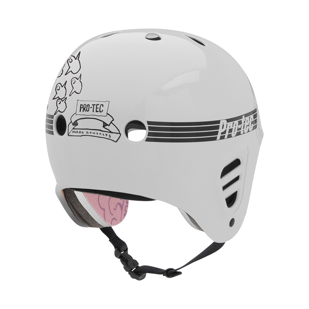 Gonz Full Cut Skate - Gloss White