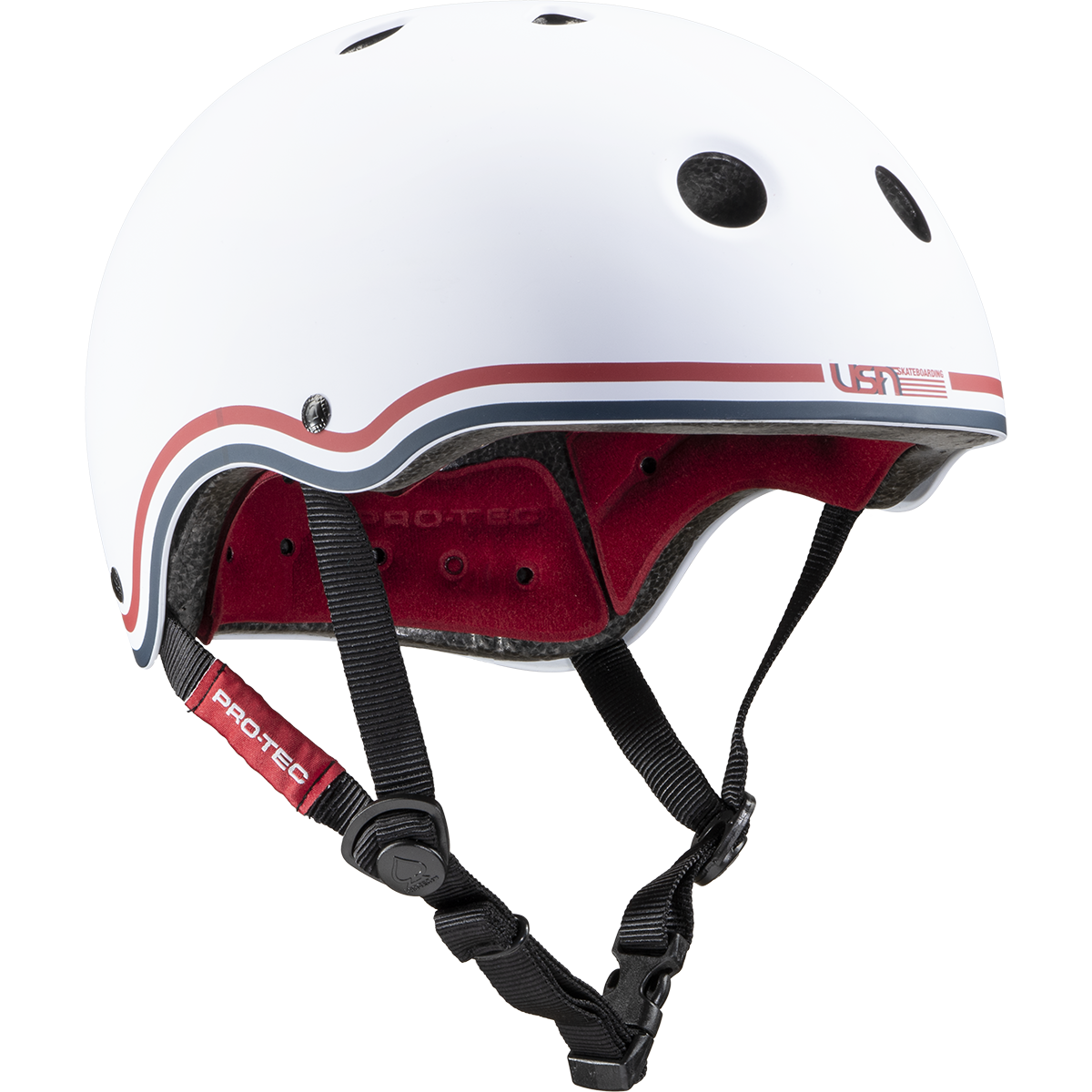 Classic - White USA Skateboarding (Certified)