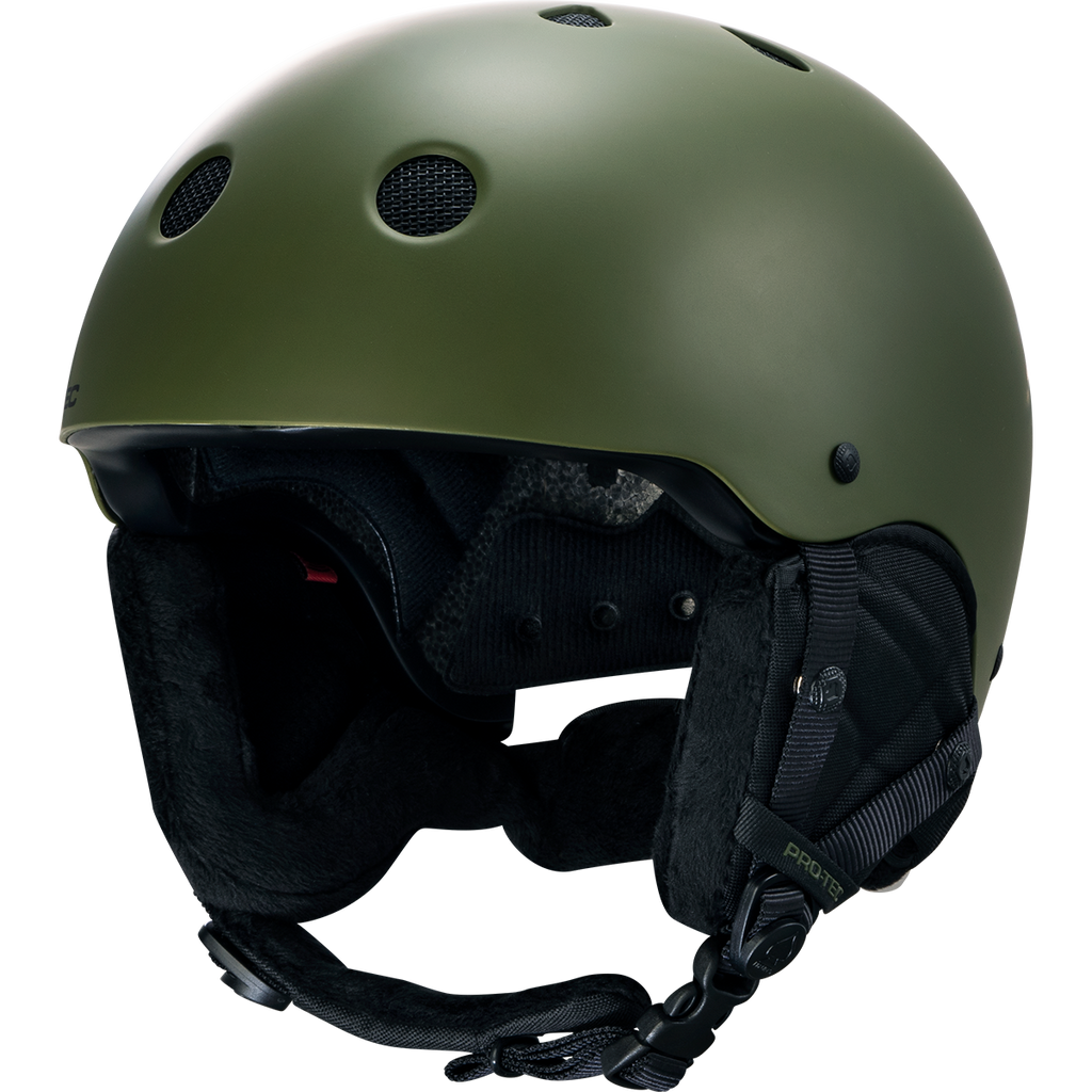 PRO-TEC classic skate Olive ヘルメット S Classic Certified Snow Matte Olive | Pro-Tec Helmets