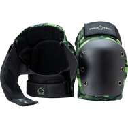 STREET KNEE/ELBOW PAD SET - OPEN BACK - CAMO