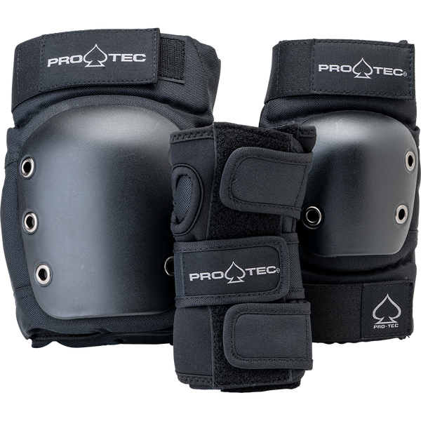 STREET GEAR 3-PACK - OPEN BACK - BLACK