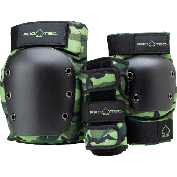 JR. STREET GEAR 3-PACK - OPEN BACK - CAMO