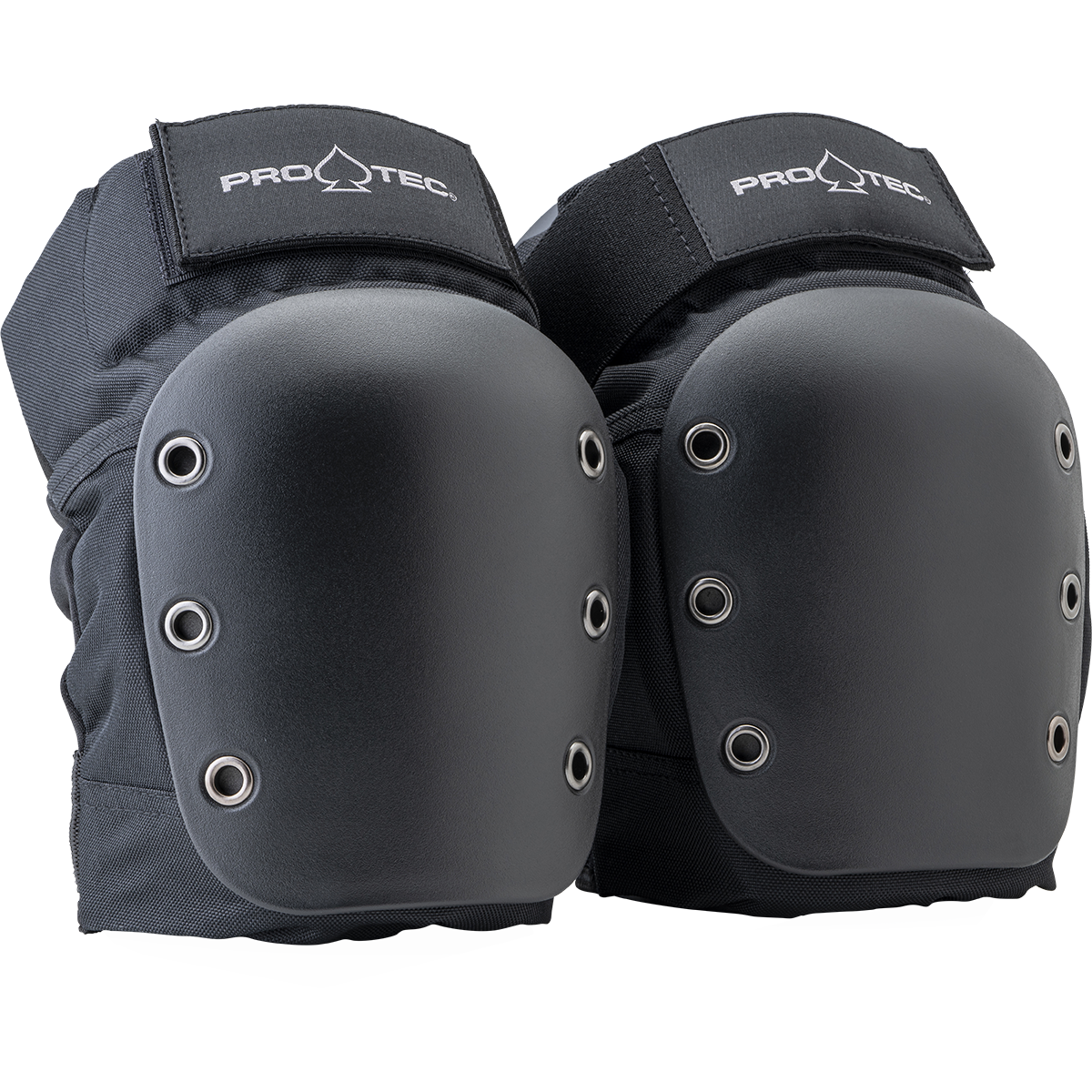 STREET KNEE PAD - OPEN BACK - BLACK