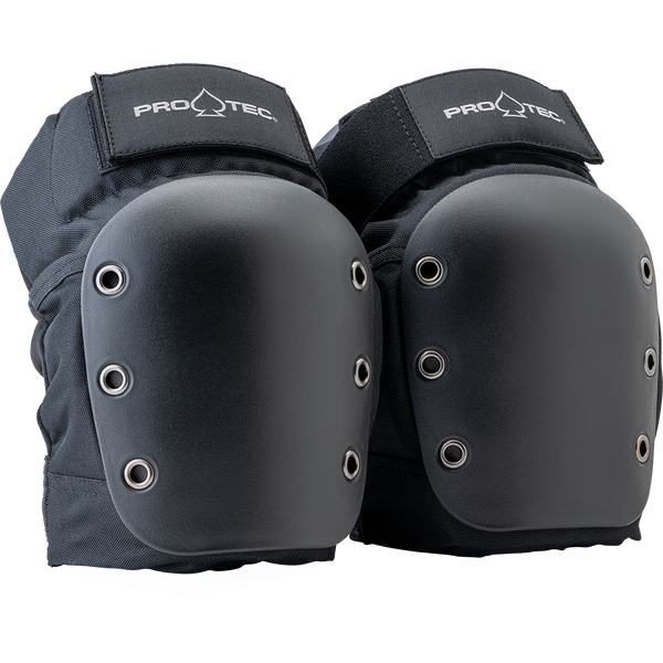 STREET KNEE PAD - OPEN BACK - BLACK