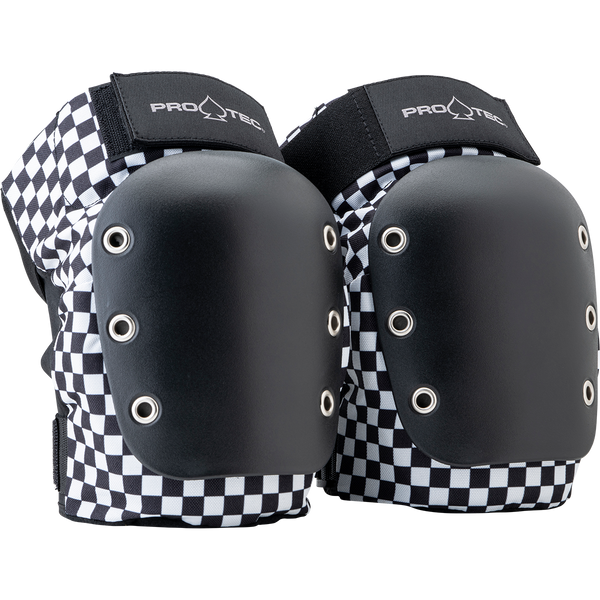 STREET KNEE PAD - OPEN BACK - CHECKER