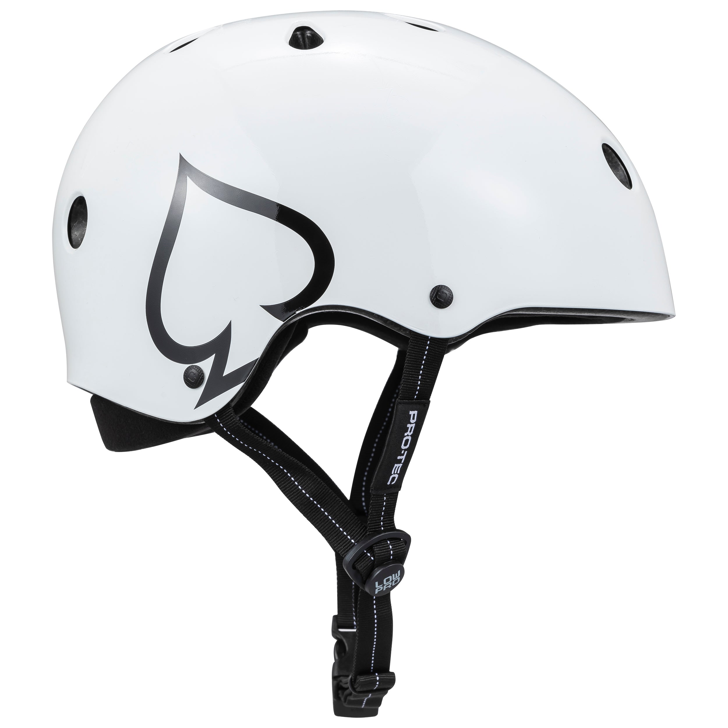 LOW PRO Certified Helmet - Gloss White