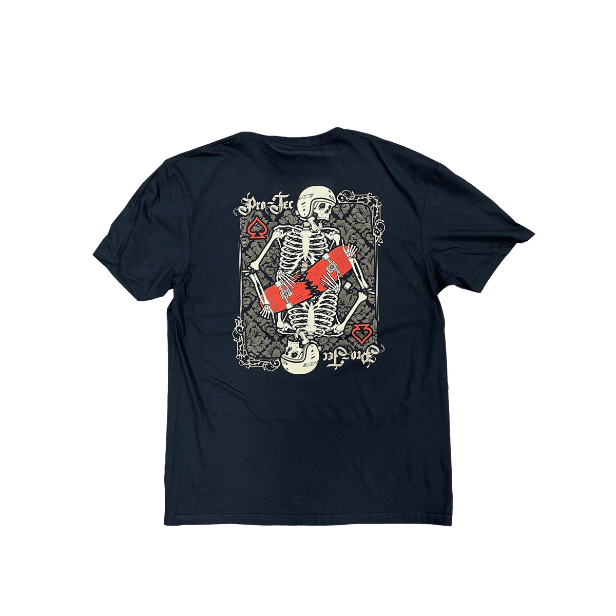 Pro-Tec Spade Doom Card Tee - Navy