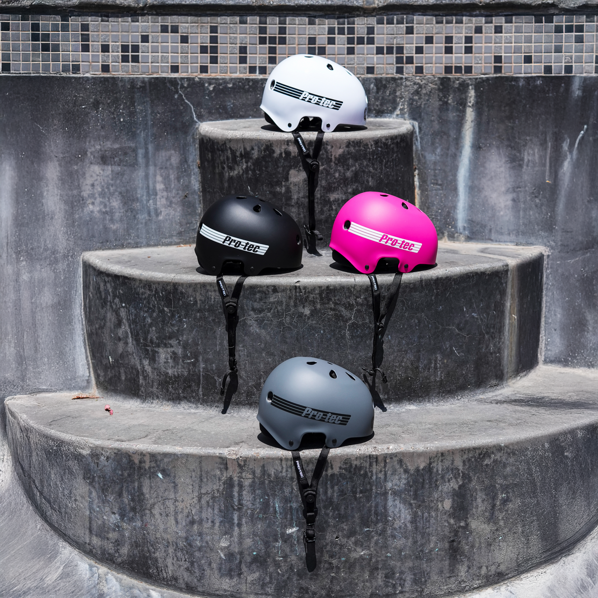 OLD SCHOOL LOW PRO ASIA FIT HELMET - GLOSS WHITE (CERTIFIED)