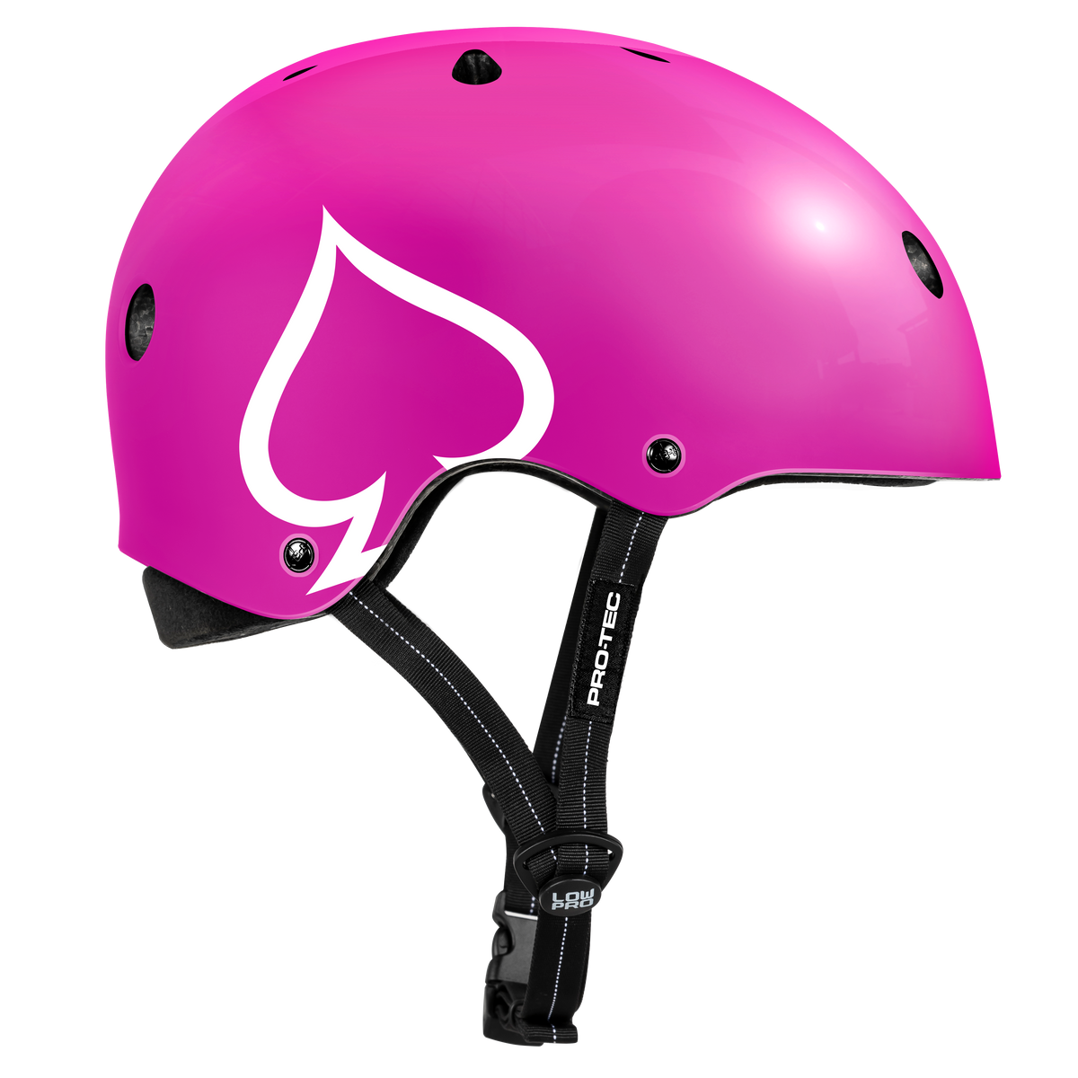 LOW PRO Certified Helmet - Gloss Pink