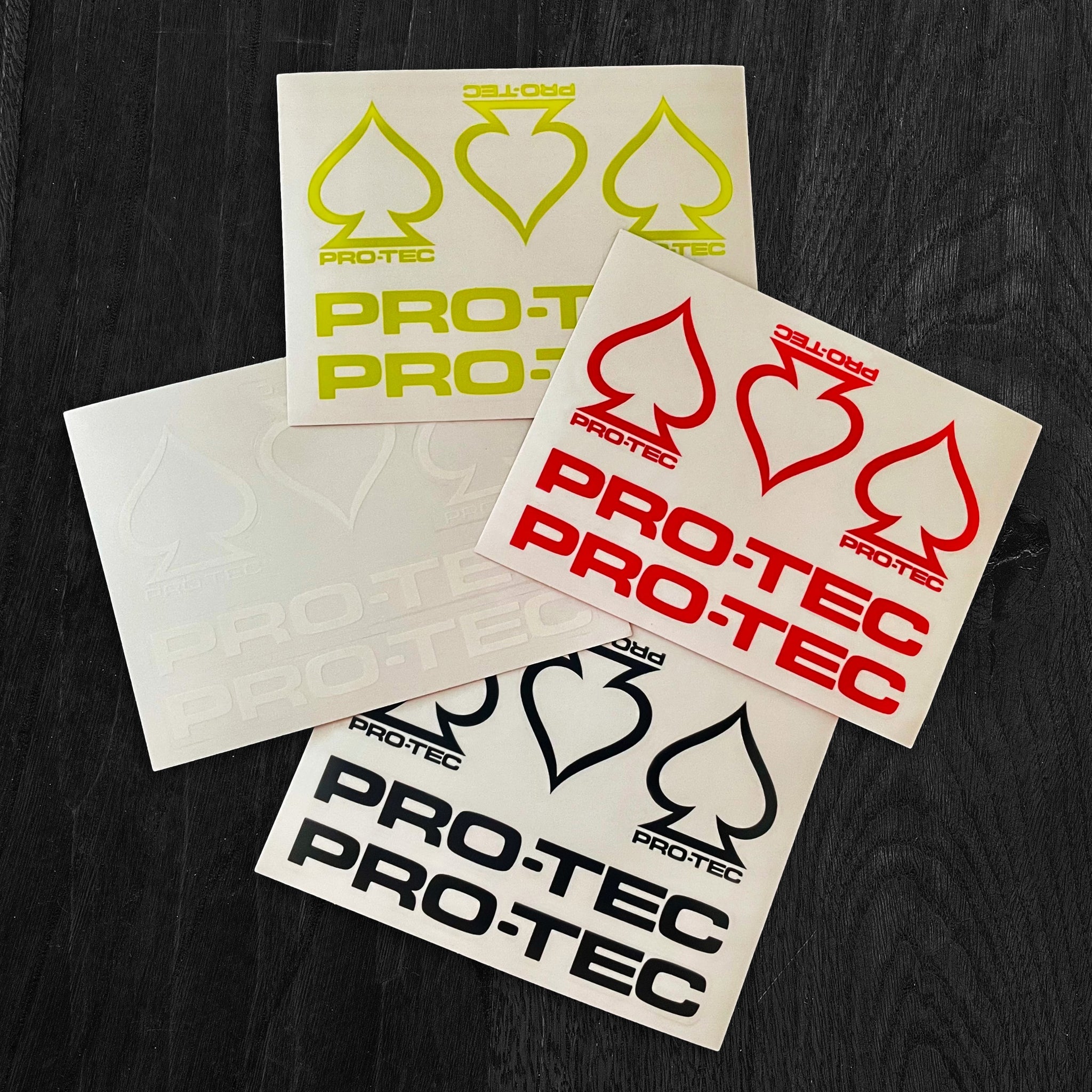 Proteus Sticker PRO-TEC Sticker 4-Pack | Pro-Tec Helmets