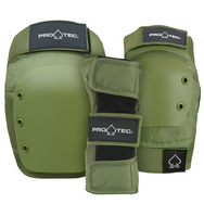 STREET GEAR 3-PACK PAD SET - ARMY GREEN