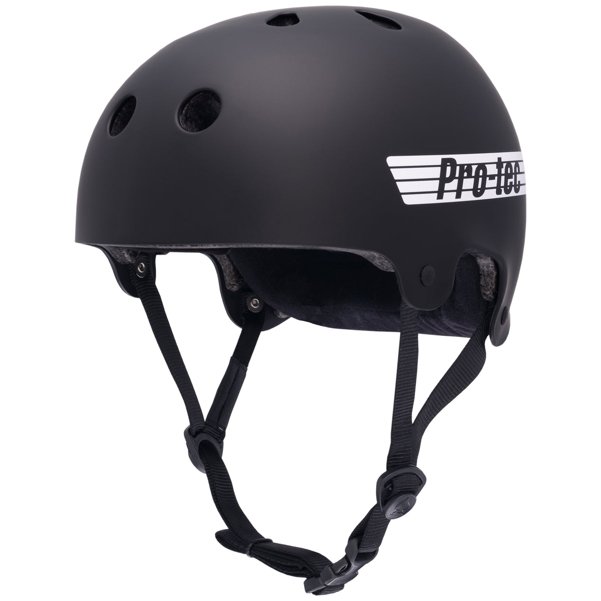 OLD SCHOOL LOW PRO ASIA FIT HELMET - MATTE BLACK (CERTIFIED)
