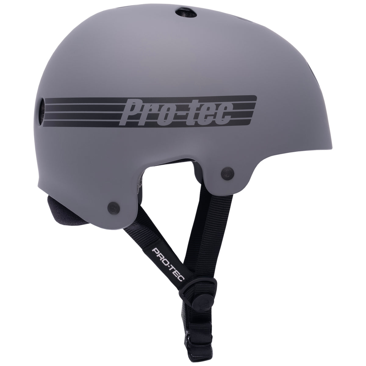 OLD SCHOOL LOW PRO ASIA FIT HELMET - MATTE GREY (CERTIFIED)