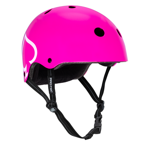 ProTec Low Pro Casco BMX Bianco Lucido - Taglia S/M - Omologazioni Multiple (CPSC, ASTM, CE), 11 Ventole