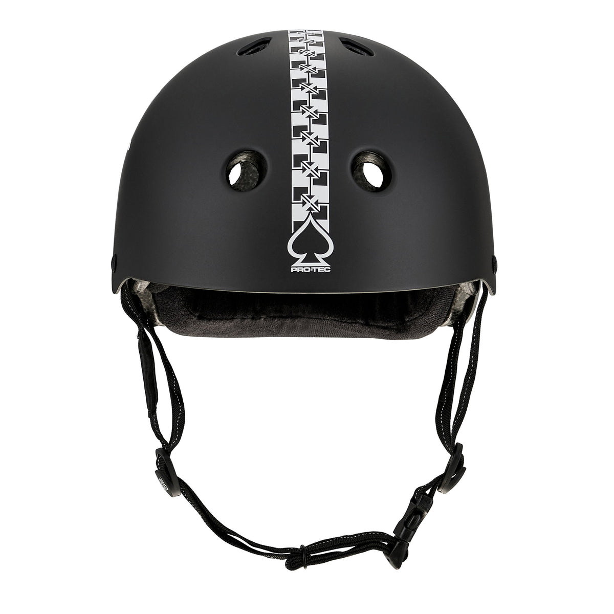 LOW PRO Certified Helmet - FIT CHECKERED SIGNATURE EDITION - MATTE BLACK