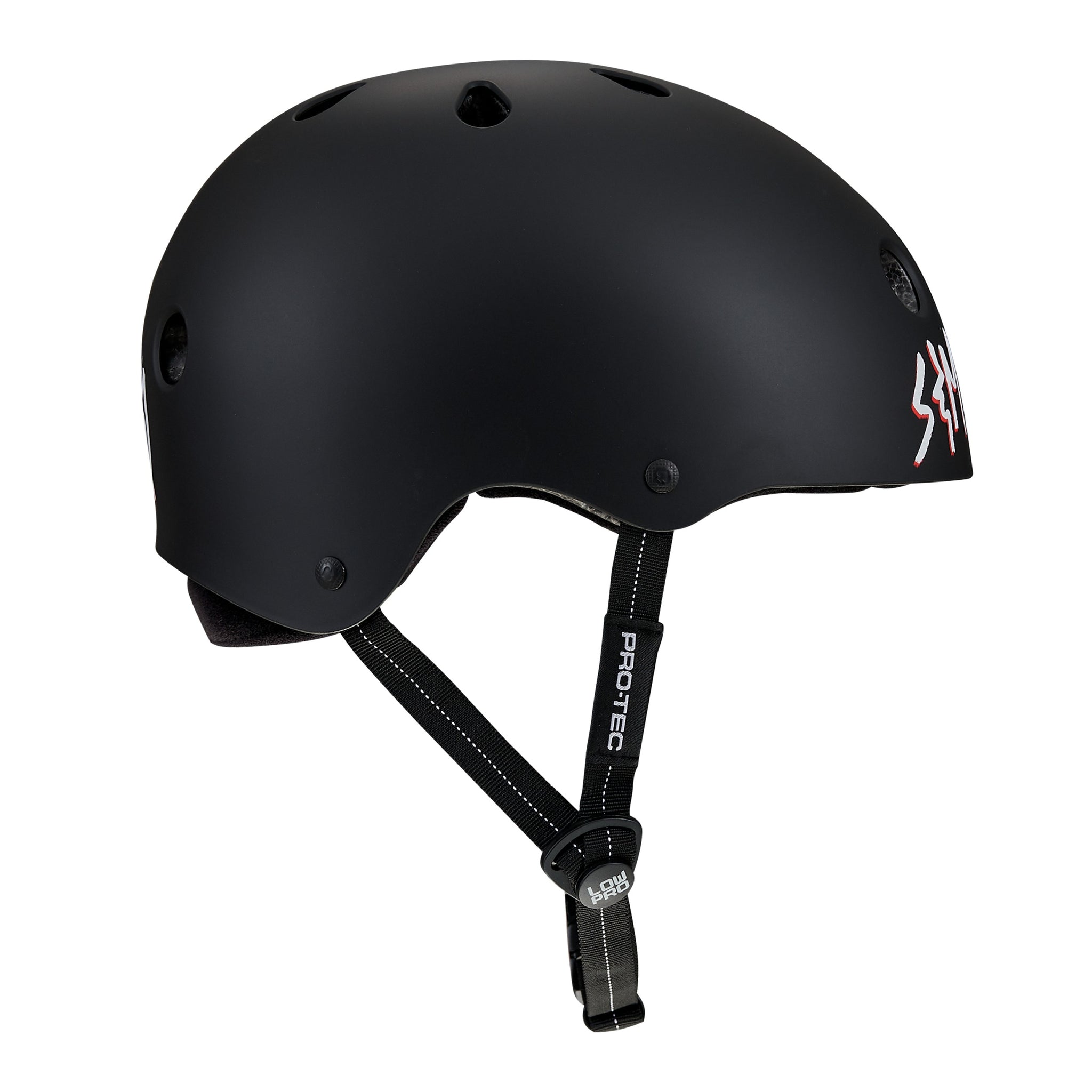 LOW PRO Certified Helmet - S&M Sharpie Signature Edition - Matte Black