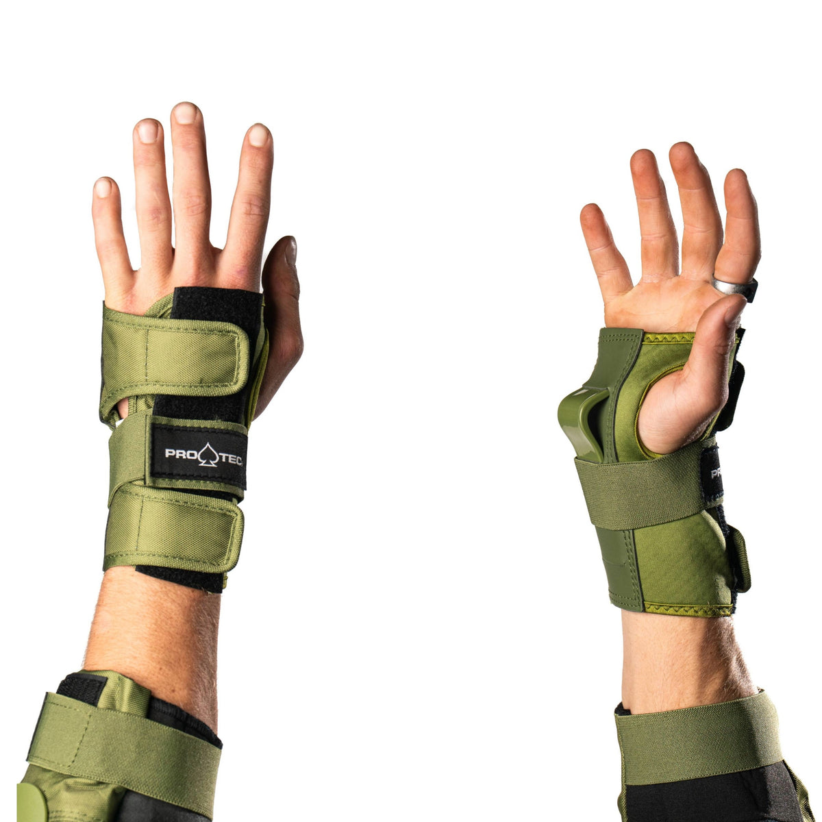 STREET GEAR 3-PACK PAD SET - ARMY GREEN