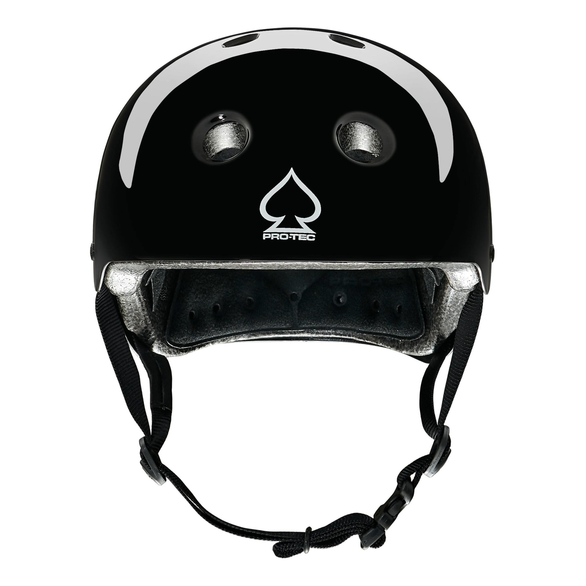 bike helmet pro tec Classic Bike Helmet - Gloss Black (Certified)