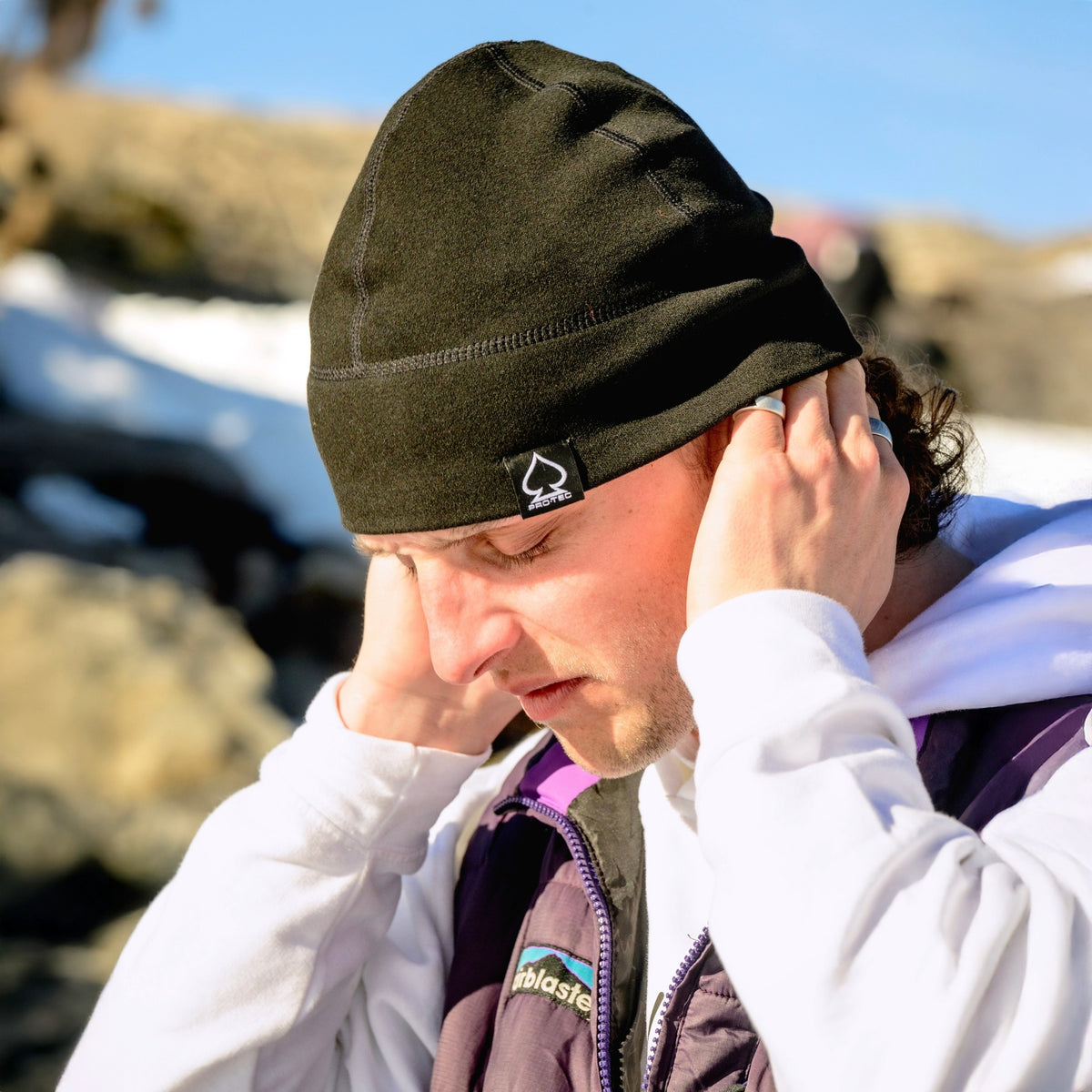 PRO-TEC Edge Snow Under Helmet Cap - Black