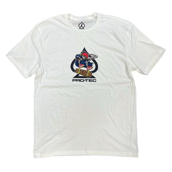 Pro-Tec Spade Reaper Tee - White