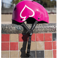 LOW PRO Certified Helmet - Gloss Pink
