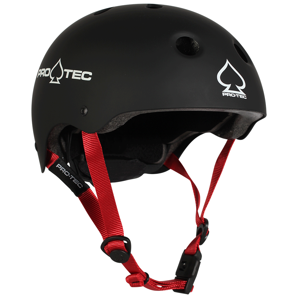 Pro-Tec Jr. Classic Fit - Matte Black (Certified) | Pro-Tec