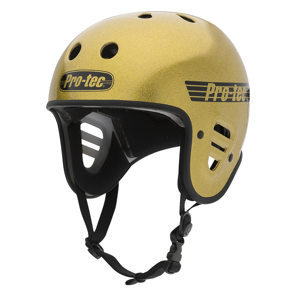 Protec online gold helmet