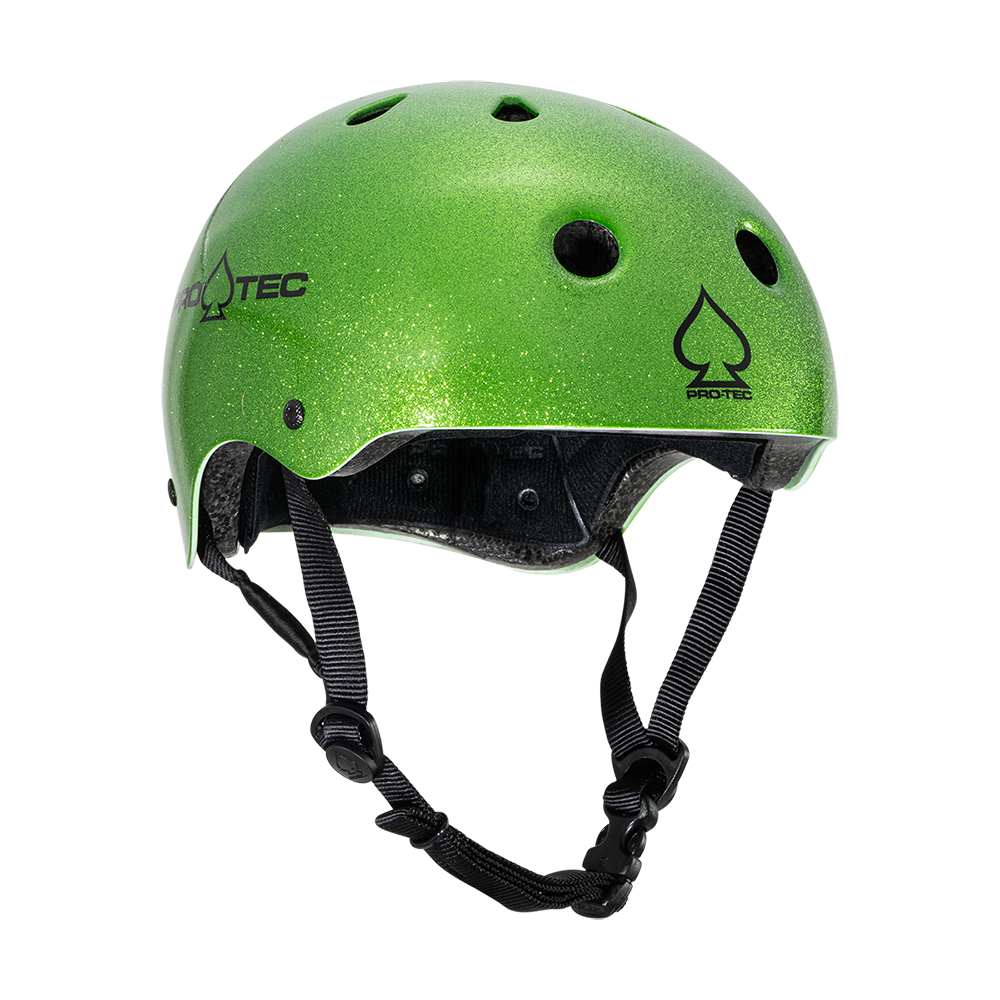 Green skate deals helmet