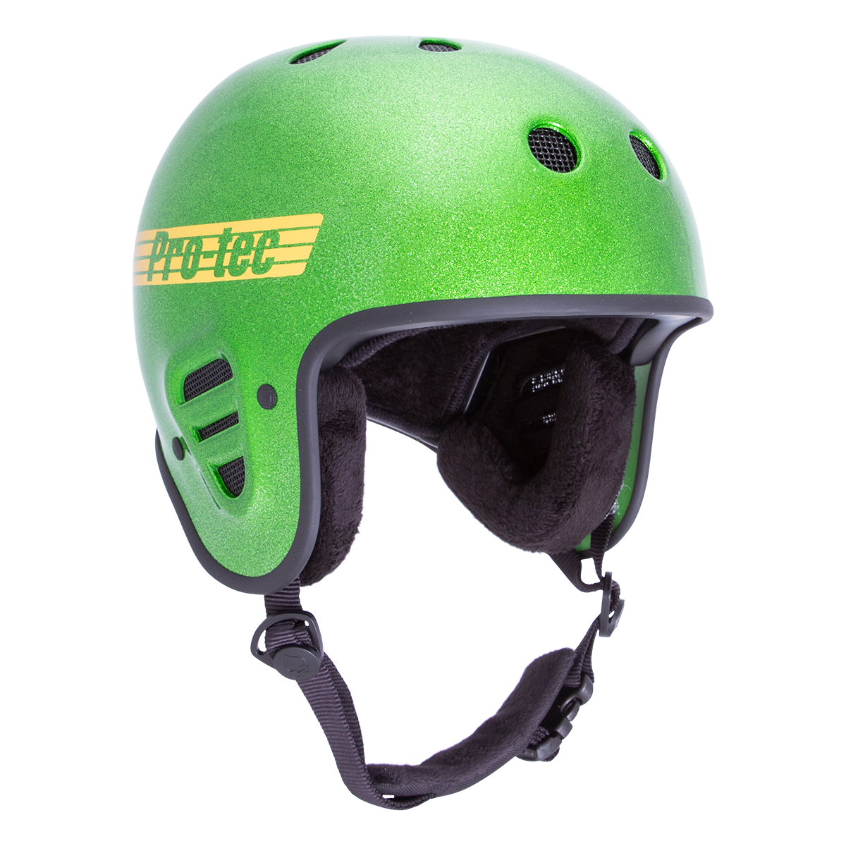 PRO-TEC FULL CUT SNOW ヘルメット グレー Full Cut Snow - Candy Green Flake | Pro-Tec Helmets